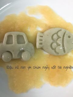 Hình của món Đậu hũ non yến mạch chùm ngây.