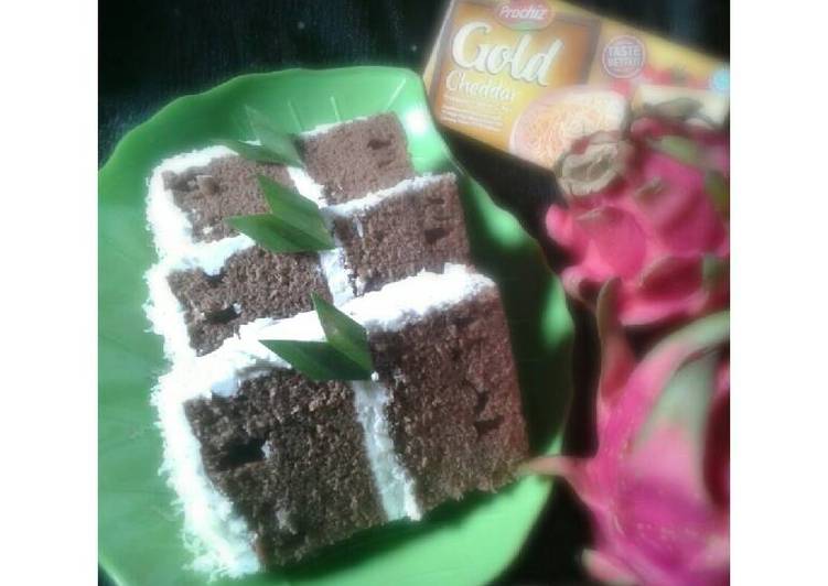 Brownies Susu (No Mixer, No Oven)