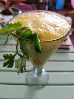 Una foto de Chelada spicy mango