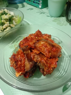 Foto resep Ikan mangut asap sambal terasi