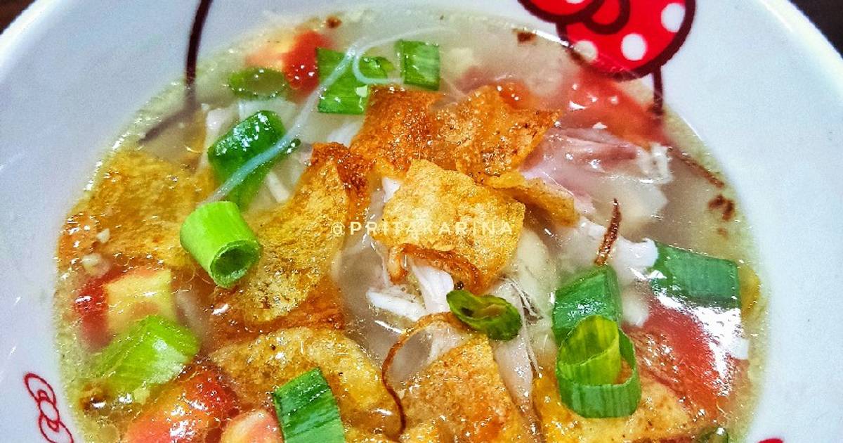 Resep Soto Ayam Bening Ala Gading Solo Oleh Prita Karina Cookpad