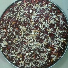 A picture of Beetroot halva.