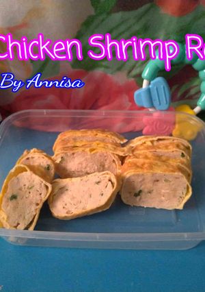Foto resep 19. Chicken Shrimp Roll