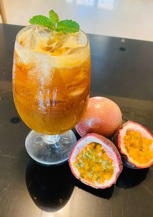 รูปของ Cold brew coffee passion fruit 🍋