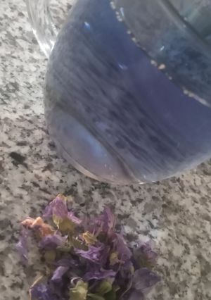 عکسی از دستور شربت بنفش(شربت گل ختمی)