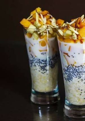 A picture of 5 Minutes Oats Chia Breakfast Recipe.
