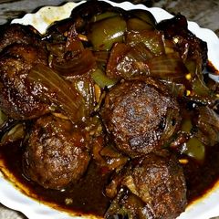 A picture of Vegetable Manchurian.