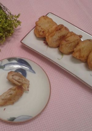 Hình của món Bánh chuối chiên.
