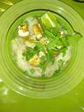 Sopa de noodles con tofu