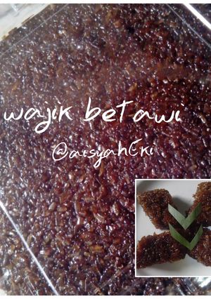 Foto resep wajik betawi ala emak