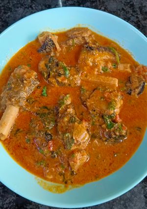A picture of Mutton paya seashore style.