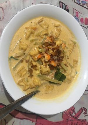 Foto resep Udang santan timun jepang+tahu