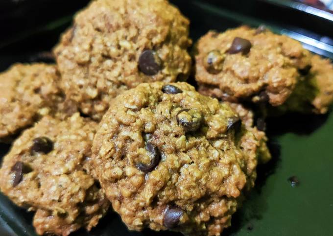 Cara Gampang Menyiapkan Oat cookies gula aren,crunchy di luar, chewy di dalam (no mixer) yang Lezat