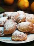 Buñuelos con licor de anís a la naranja