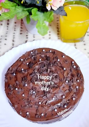 A picture of Choco fudge cheez cake.