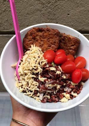 Foto resep Nasi (merah) Goreng