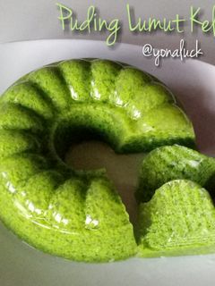 Foto resep Puding Lumut Kelor Pandan