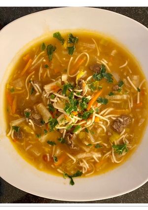 Une photo de Soupe chinoise