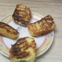 A picture of Grilled French toast.