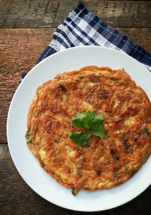 Foto resep Telor dadar pedas kentang (PR_recookmasakanpedas)