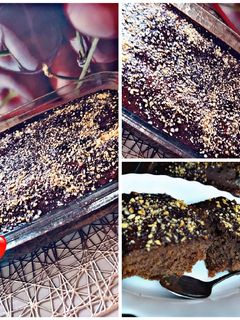 صورة لوصفة كيكة الشوكولاتة والقهوة