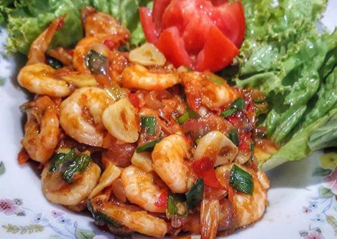 Resep Udang Asam Manis Pedas Oleh Rikaa Sofranie Cookpad