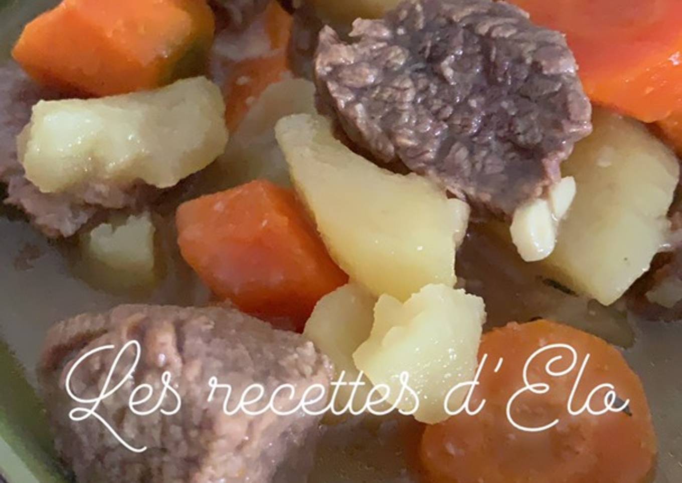 Mijote de bœuf à la moutarde au Cookeo