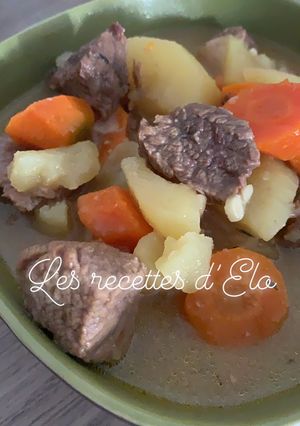 Une photo de Mijote de bœuf à la moutarde au Cookeo