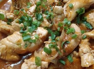 Foto resep Fillet Dada Ayam Saus Inggris