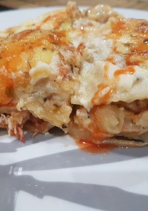 A picture of Lasagne.