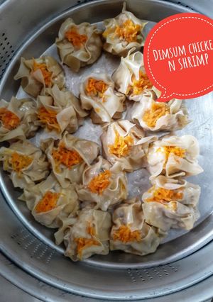 Foto resep Dimsum Chicken N shrimp no ribettt