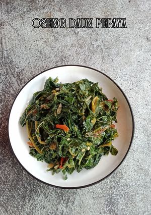 Foto resep Oseng Daun Pepaya