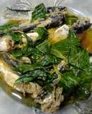 Cá chốt kho lá quế