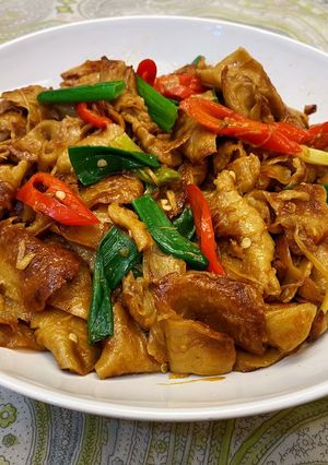 簡單的醬燒麵腸 的食譜成品照片