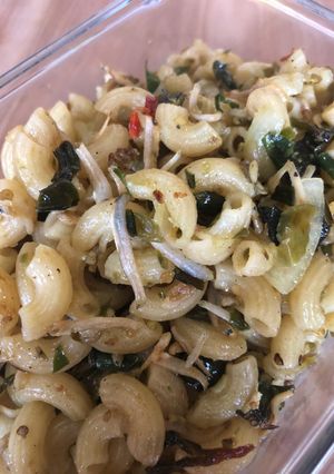 Foto resep Macaroni Cabe ijo