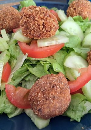 Une photo de Falafel de maïs