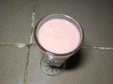Water melon milk smoothies