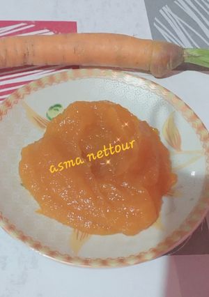 صورة لوصفة مربى (كونفيتور) الجزر 🥕🥕