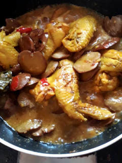 Foto resep Semur Jengkol Ayam Pedas
