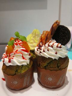 親子杯子蛋糕(飛利浦氣炸鍋) 的食譜成品照片