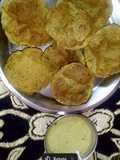 Whole Wheat Green Poori