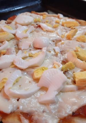 Una foto de • Masa para pizza exprés 🍕 •