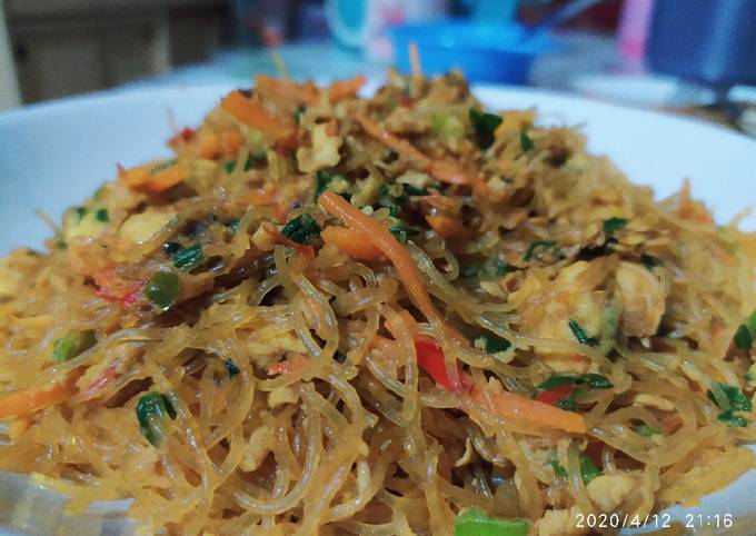 Bihun goreng aka Japchae