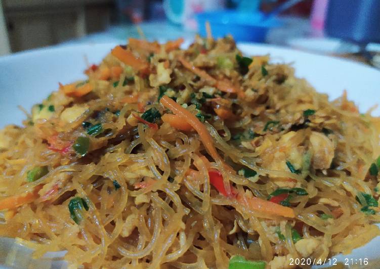 Bahan Menyiapkan Bihun goreng aka Japchae Anti Gagal