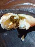 Empanadas de zapallito verde al parrigas