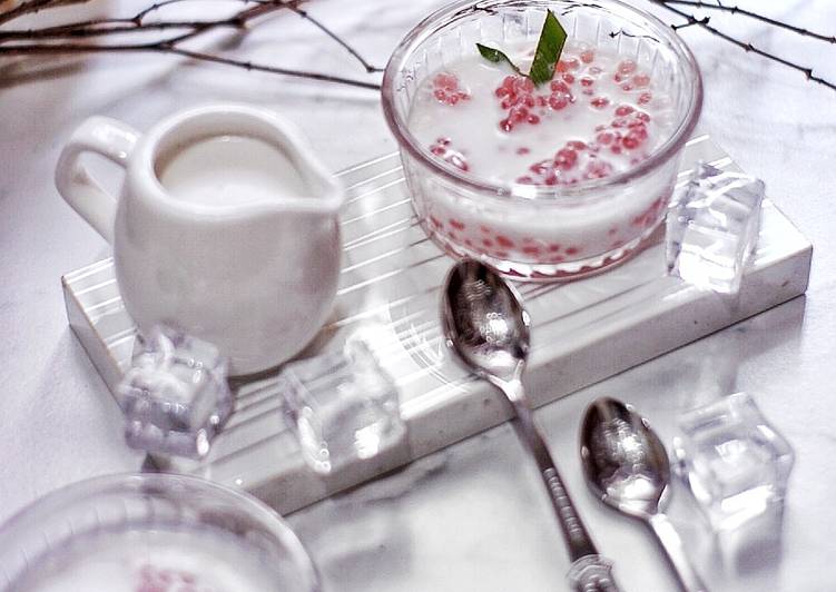 BUBUR PACAR CINA Sagu Mutiara metode 5.30.7๐ฑ๐