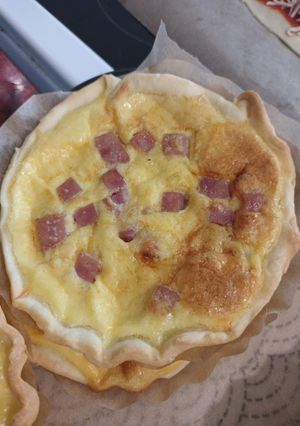 Une photo de Mini quiche Lorraine