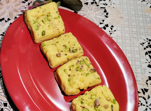 A picture of Homemade Kalakand.