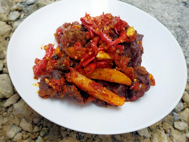 Langkah Mudah untuk Menyiapkan Resep Balado slice beef Anti Ribet, Bisa Manjain Lidah