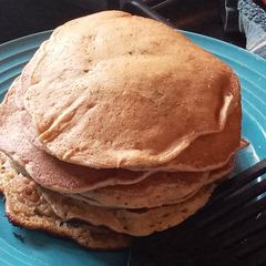A picture of Hummingbird pancakes #themechallenge.